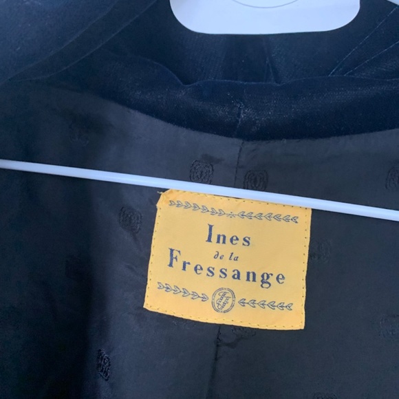 Ines de la Fressange Fine velvet blazer - Picture 7 of 8